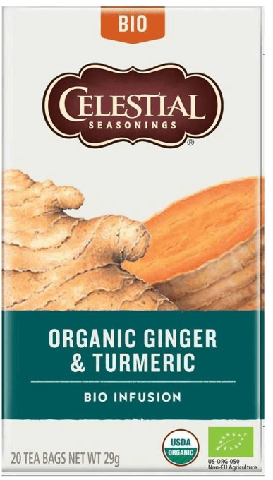 Organic Ginger &amp; Turmeric 20 breve The