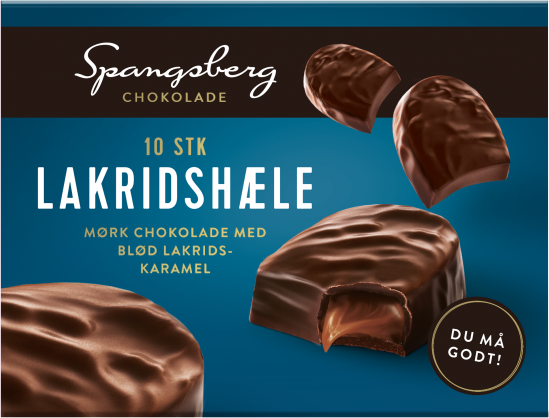 Lakridsh&aelig;le 110 g Chokolade