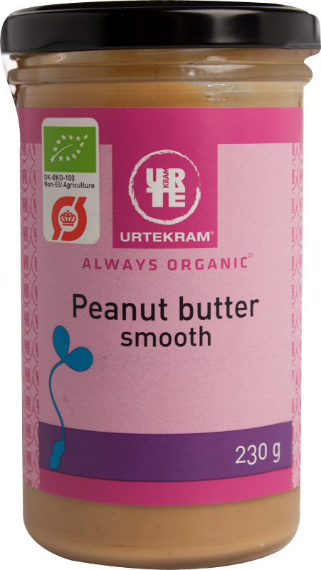 Peanut Butter Smooth &Oslash;ko 230 g Sm&oslash;rep&aring;l&aelig;g