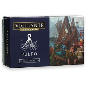 Conservas Valcárcel Pulpo en aceite de oliva virgen Vigilante Centenario 115 g