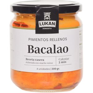 Lukan Gourmet Pimientos rellenos de Bacalao Lukan