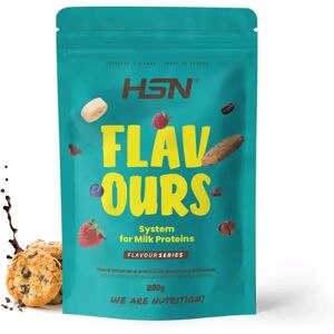 HSN Saborizante en polvo para proteínas lácteas 200g chocolate y galletas