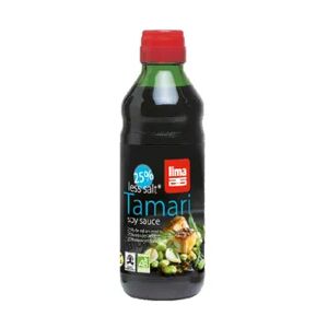 Lima TAMARI SALSA DE SOJA 25% MENOS DE SAL 250ml