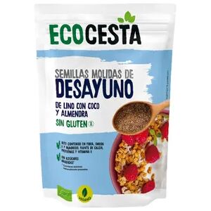 Ecocesta Semillas De Lino Molidas Con Coco Y Almendra Bio 200g