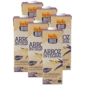 Isola Bio Pack Bebida De Arroz Integral Bio 6 Uds 1 L