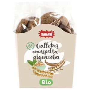 Sanavi Galleta Espelta Y Algarroba Sin Gluten 200g