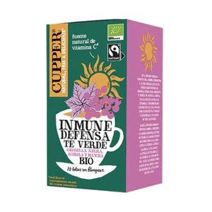 Cupper Inmune Defensa Té Verde Bio 20 Infusiones