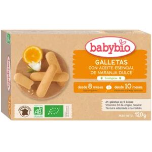 Babybio GALLETAS DENTICIÓN CON ACEITE ESENCIAL DE NARANJA DULCE 120g