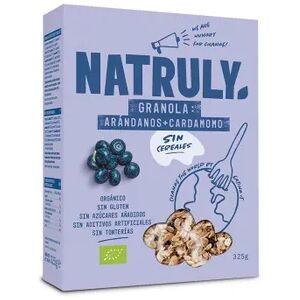 Natruly NATURAL GRANOLA DE ARÁNDANOS, AMARANTO Y CARDAMOMO 325g