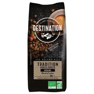 Destination Café En Grano Tradición Arabica Robusta Bio 1 Kg