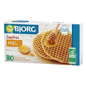 Bjorg Waffles Con Miel Bio 175g