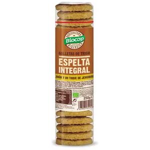 Biocop GALLETAS DE ESPELTA INTEGRAL CON LIMÓN Y JENGIBRE 250g