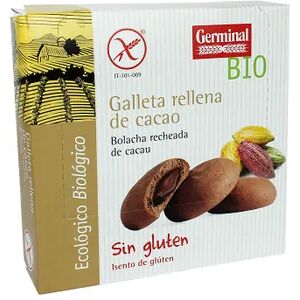 Germinal Eco Bio Galletas Rellenas de Cacao Sin Gluten Bio 200g Cacao