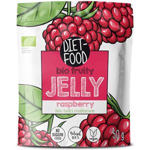 Diet Food BIO Gominolas de frutas - frambuesa, 50 g