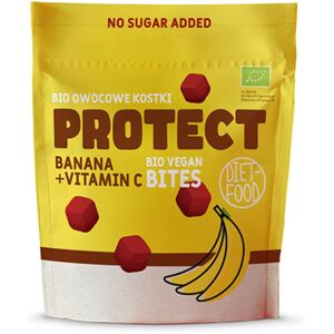 Diet Food BIO Cubitos de frutas Protect - plátano y piña, 120 g