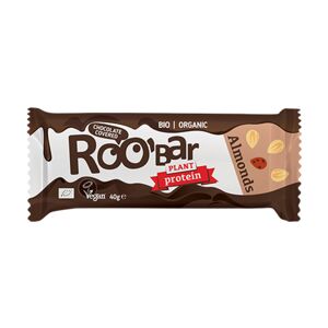 Smart Organic BIO Roobar barra de proteína - almendras y chocolate, 40 g