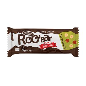 Smart Organic BIO Roobar barra de proteína - avellanas y chocolate, 40 g