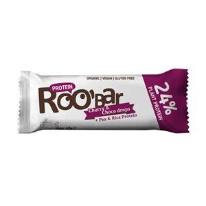 Smart Organic BIO Roobar barra de proteína - cereza y chocolate, 40 g