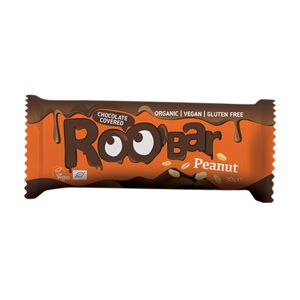 Smart Organic BIO Roobar barra vegana - cacahuetes y chocolate, 30 g