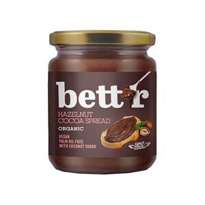 Smart Organic Crema de chocolate y avellanas BIO, 250 g