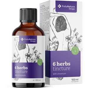 FutuNatura Drops 6 hierbas - tintura, 100 ml