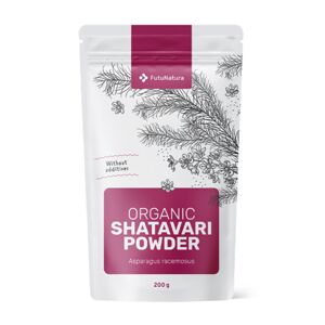 FutuNatura Shatavari orgánico en polvo, 200 g