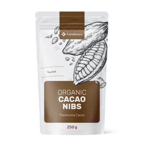 FutuNatura Virutas de cacao criollo trituradas BIO, 250 g