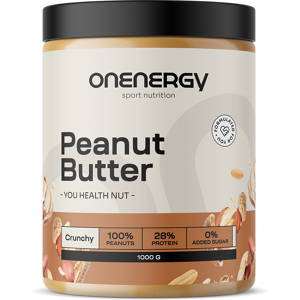 OnEnergy Mantequilla de cacahuete - con trocitos, 1000 g