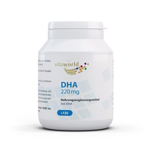 Vita World DHA 220 mg, 120 cápsulas
