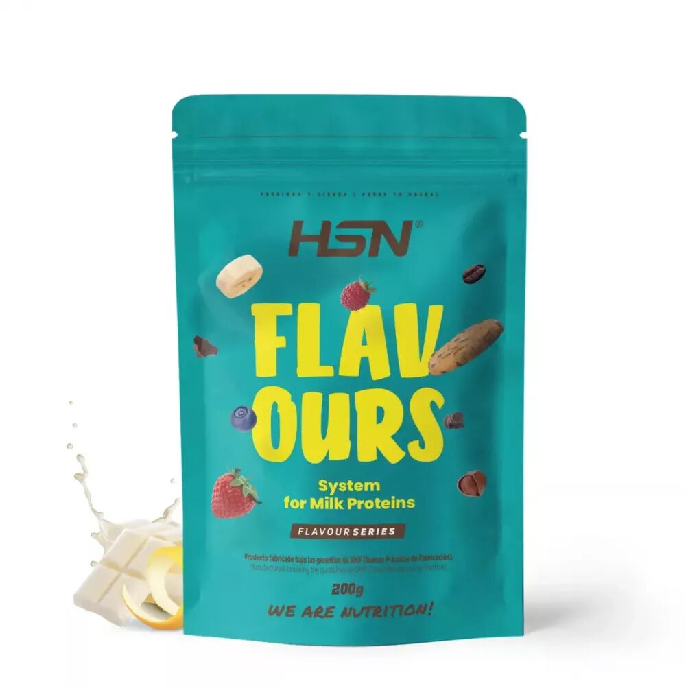 HSN Saborizante en polvo para proteínas lácteas 200g chocolate blanco y limón