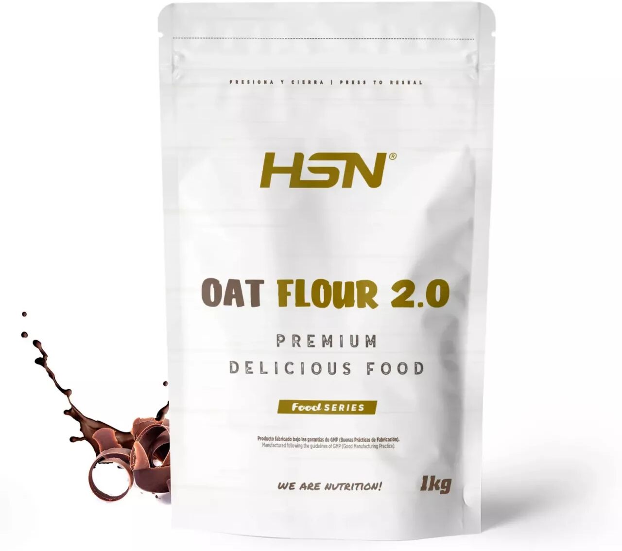 HSN Harina de avena instantánea 2.0 1kg chocolate