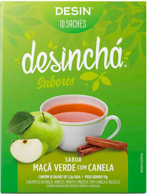 Desinchá Manzana Verde y Canela x10