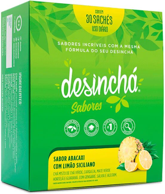 Desinchá Sabores de Piña con Limón Sobres x30