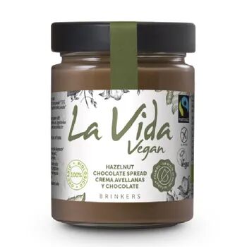 La Vida Vegan Crema Avellanas y Chocolate 600g Avellana-Chocolate