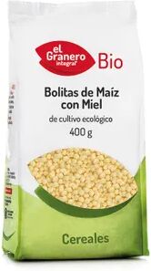 El Granero Integral Bolitas de Maíz con Miel Bio 400g