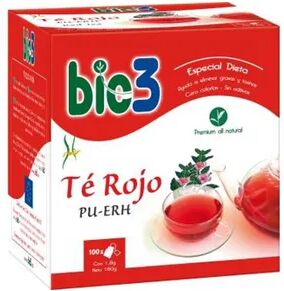 Bio3 BIE3 TE ROJO PU-ERH 100 Infusiones de 1,8g