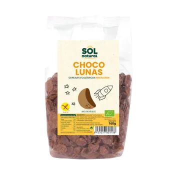 Sol Natural Choco Lunas Sin Gluten Bio 160g