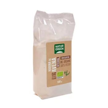 NaturGreen Harina De Avena Integral Sin Gluten Bio 500g