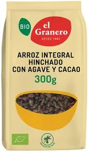 El Granero Integral Arroz Integral Hinchado Con Agave Y Cacao Bio 300g