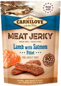 Carnilove Jerky Cordero Y Salmon Filetes 12 Uds 100g