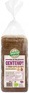 Biocop Pan De Molde Centeno Y Trigo Espelta 400g