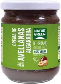 NaturGreen CREMA AVELLANAS ALGARROBA BIO 200g