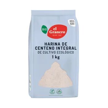 El Granero Integral HARINA DE CENTENO INTEGRAL BIO 1000g