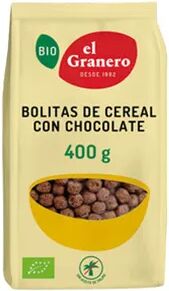 El Granero Integral Bolitas de Cereales con Chocolate Bio 300g