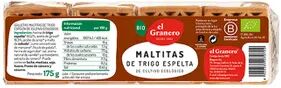 El Granero Integral Galletas Maltitas De Espelta Bio 175g