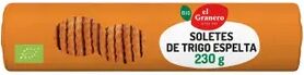 El Granero Integral Galletas Soletes De Trigo Espelta Bio 275g