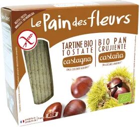 Le Pain Des Fleurs BIO PAN CRUJIENTE CON CASTAÑAS 150g