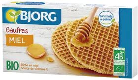 Bjorg Waffles Con Miel Bio 175g