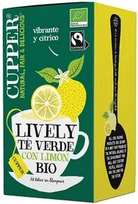 Cupper Green Tea With Lemon Bio 20 Infusiones