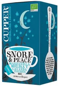 Cupper Infusión Snore & Peace Bio 20 Infusiones